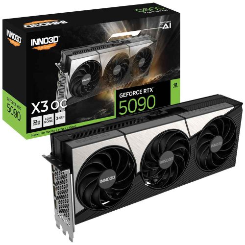 Inno3D GeForce RTX 5090 X3 OC 32GB GDDR7 PCI-Express Graphics Card | 香港 Inno3D | 原廠保養