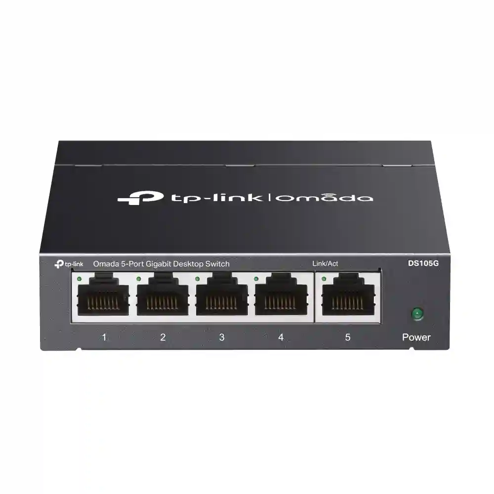 Omada 5-Port Gigabit Unmanaged Desktop Switch DS105G