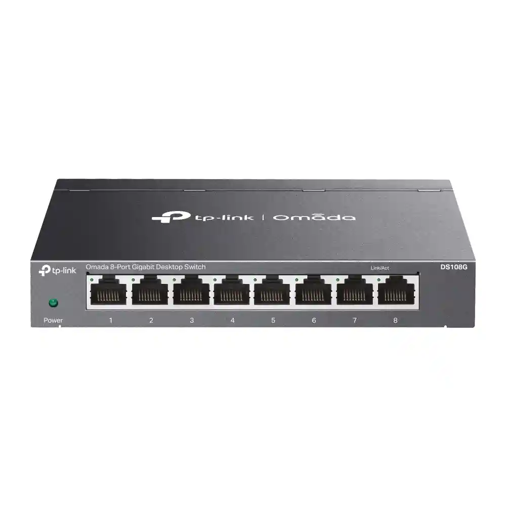 Omada 8-Port Gigabit Unmanaged Desktop Switch DS108G