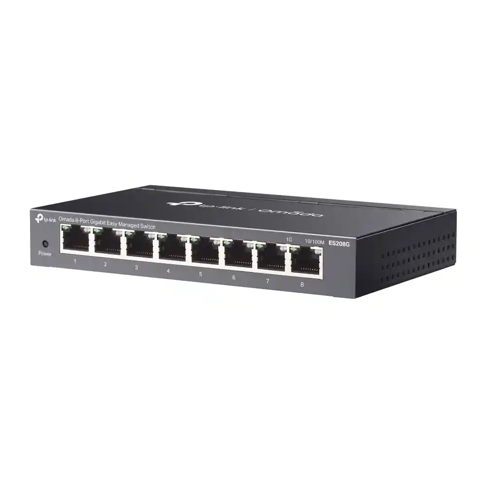 Omada 8-Port Gigabit Easy Managed Switch ES208G