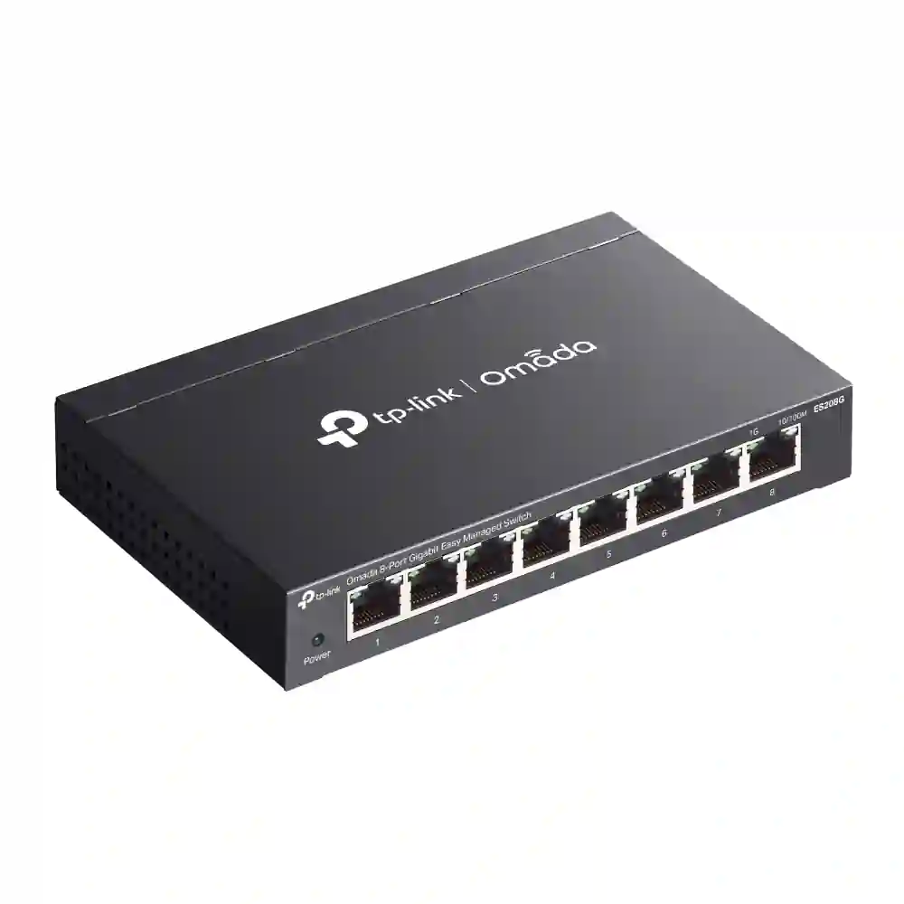Omada 8-Port Gigabit Easy Managed Switch ES208G