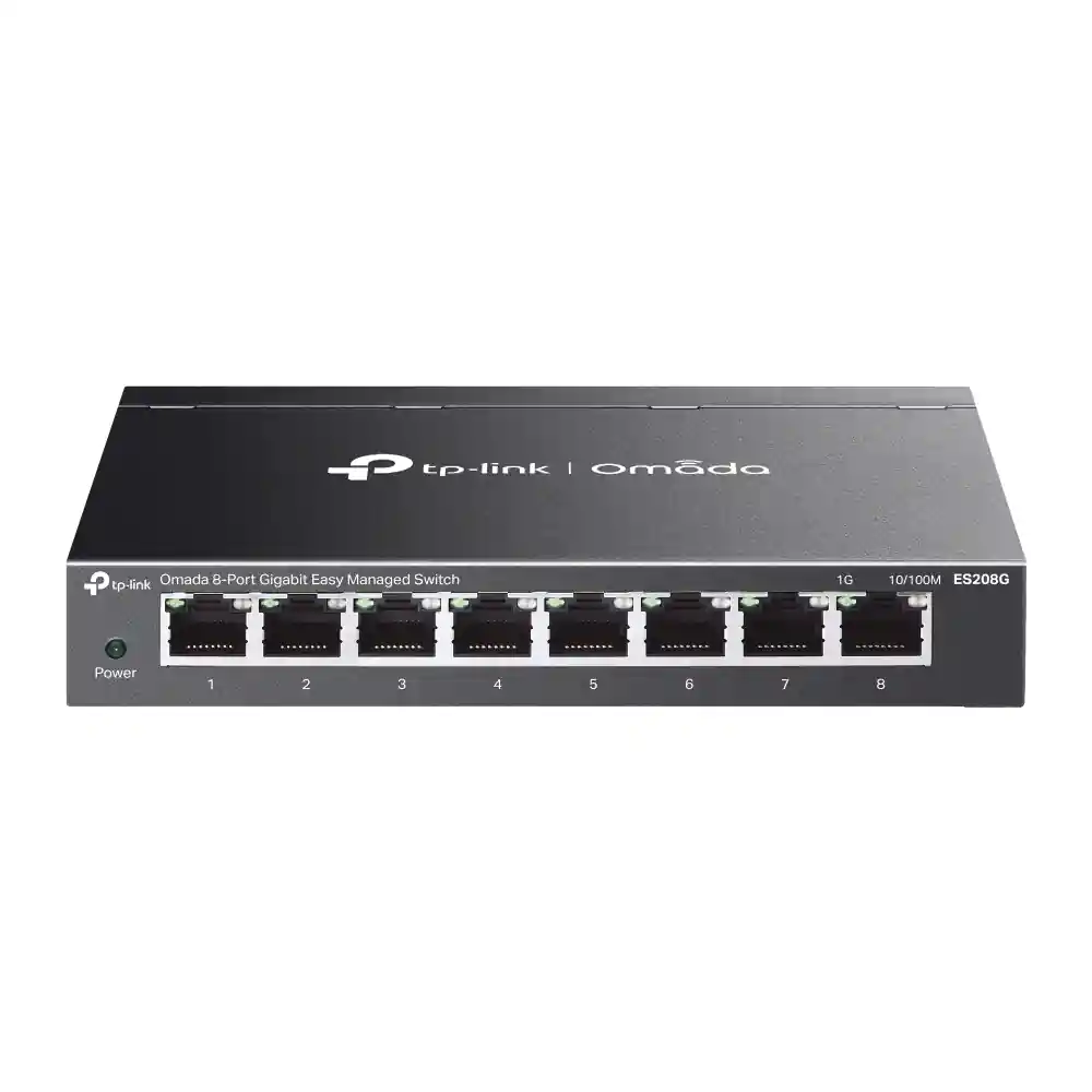 Omada 8-Port Gigabit Easy Managed Switch ES208G