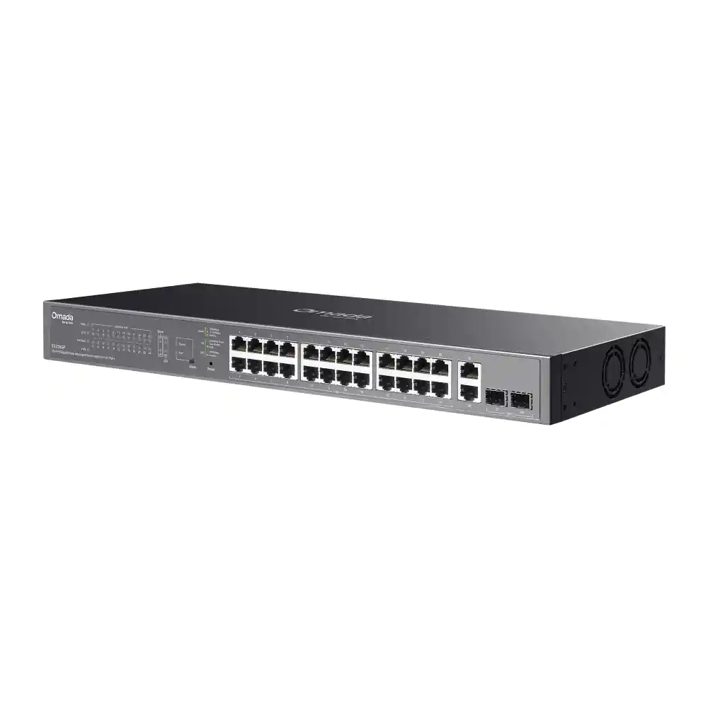 Omada 28-Port Gigabit Easy Managed Switch with 24-Port PoE+ ES228GP