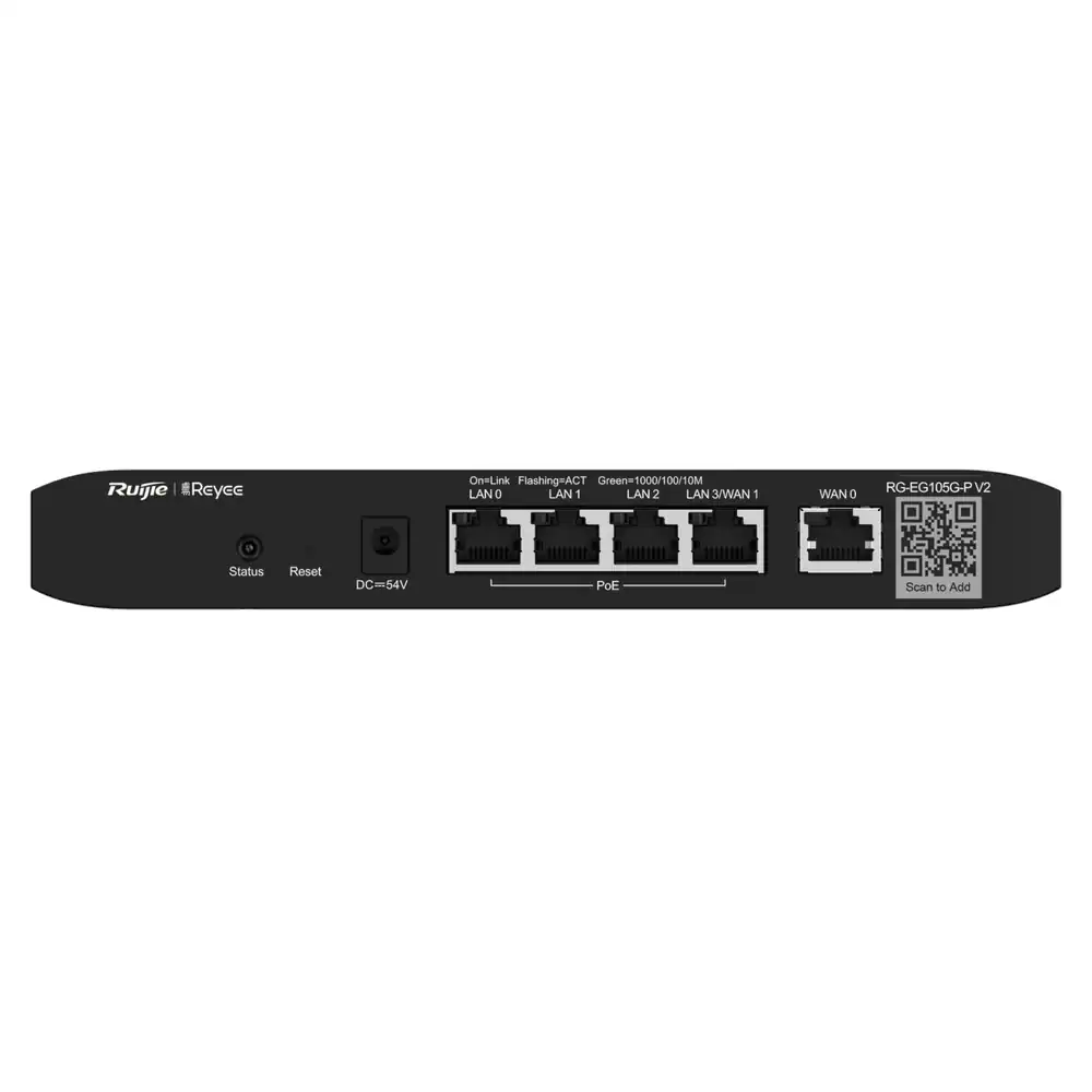 Reyee Cloud Managed PoE Router RG-EG105G-P V2