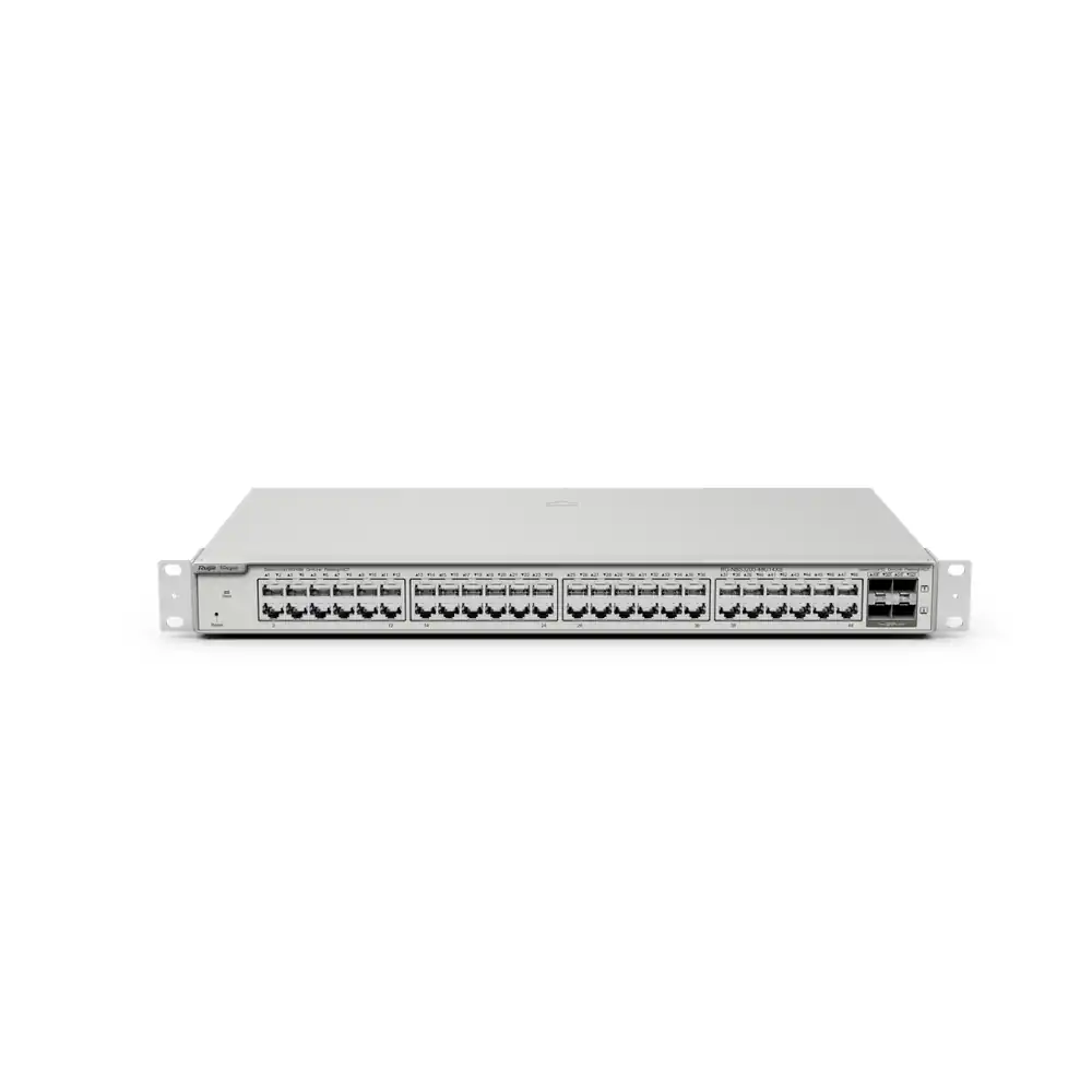Reyee 48-Port Gigabit Layer 2+ Managed Switch, 4 * 10G Uplinks RG-NBS3200-48GT4XS