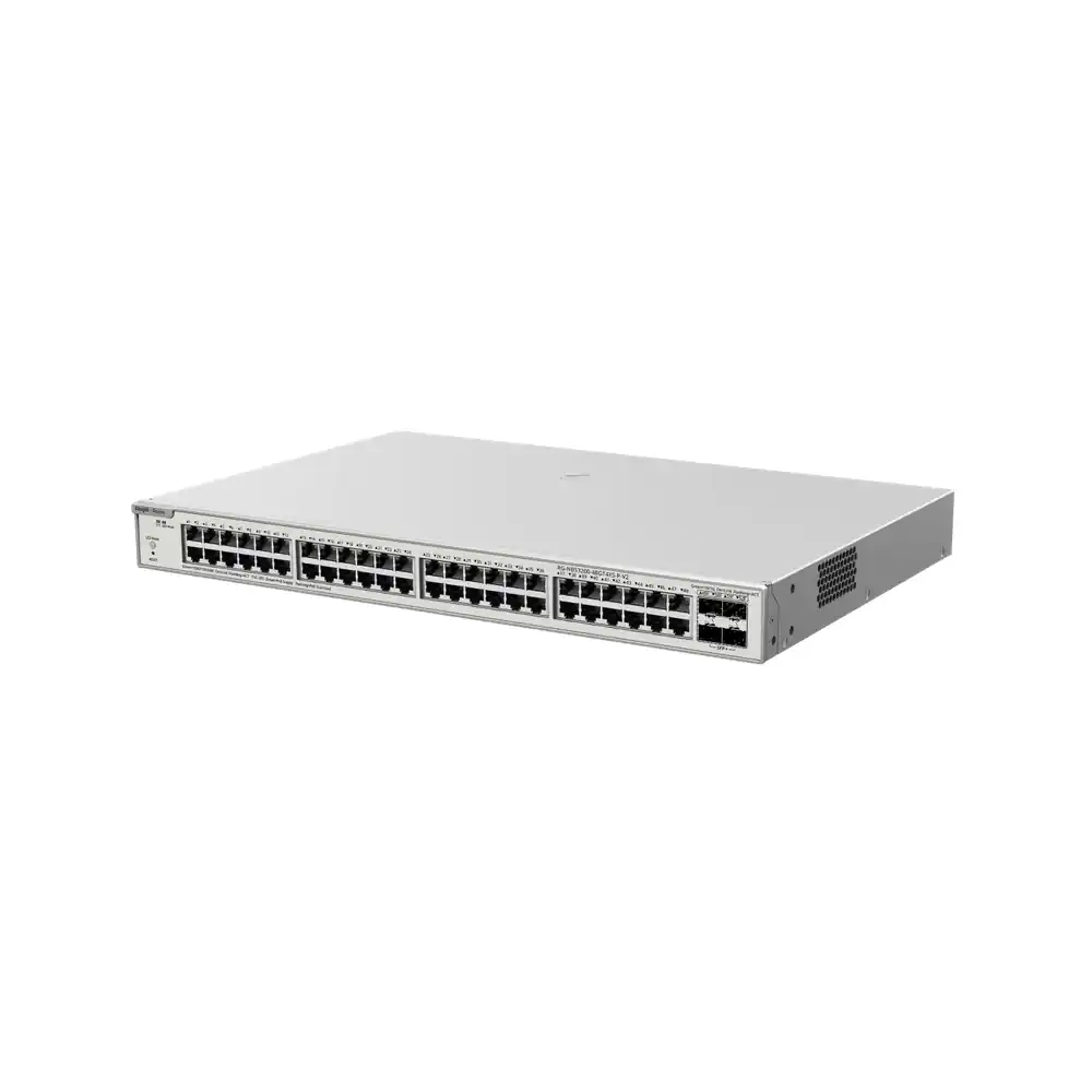 Reyee 48-Port Gigabit Layer 2+ Cloud Managed PoE Switch, 4 x 10G Uplinks RG-NBS3200-48GT4XS-P-V2