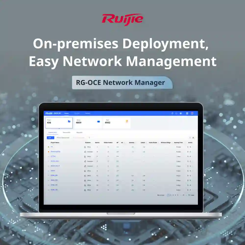 Reyee Ruijie Omni-Control Engine Network Manager RG-OCE Network Manager