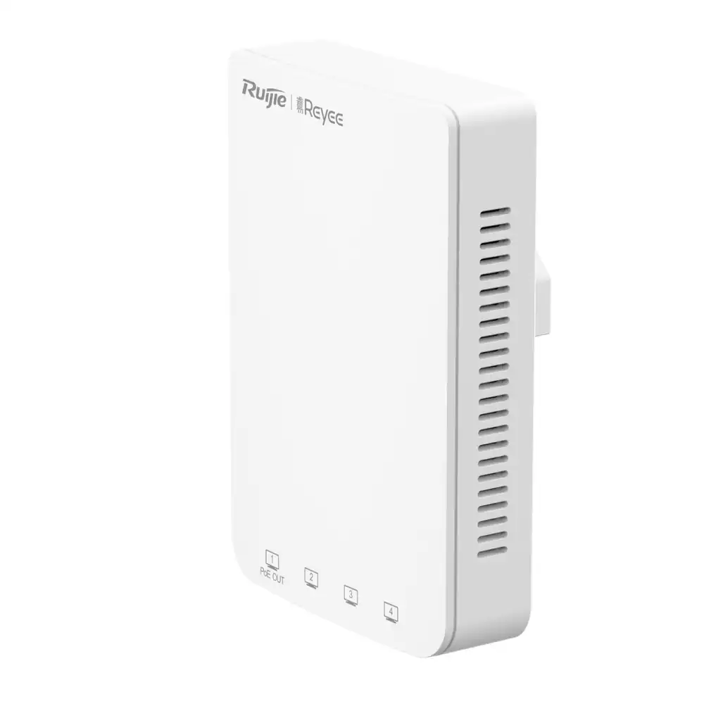 Reyee Wi-Fi 5 1267Mbps Wall-mounted Access Point RG-RAP1200(P)