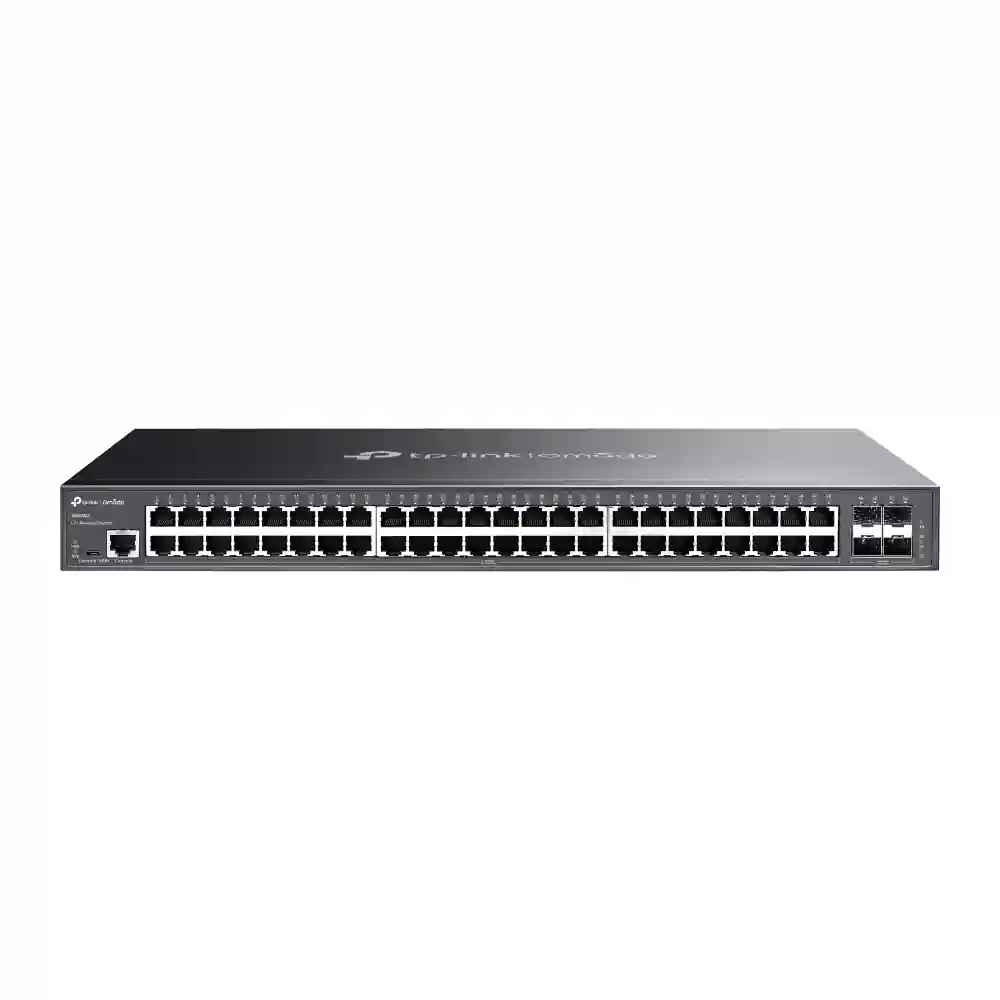 Omada 48-Port Gigabit L2+ Managed Switch with 4 SFP Slots SG3452