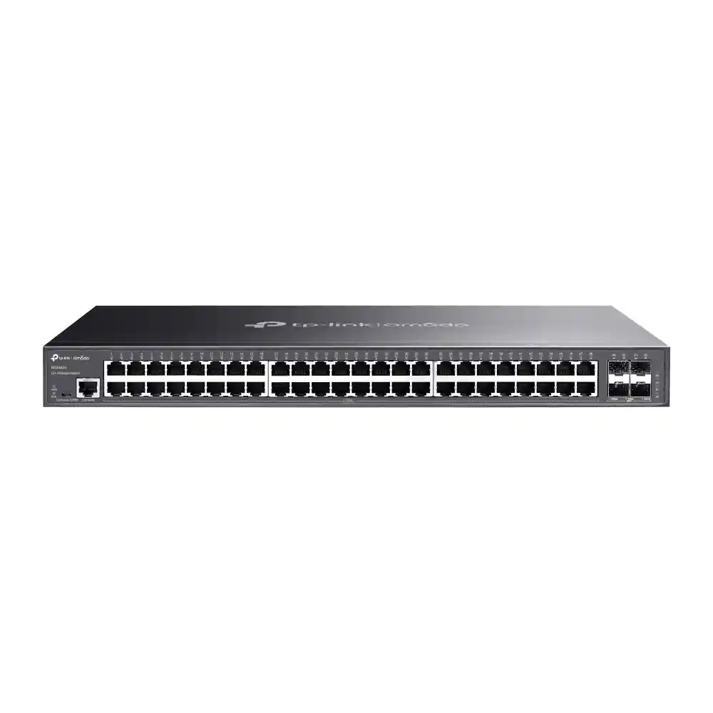 Omada 48-Port Gigabit L2+ Managed Switch with 4 10GE SFP+ Slots SG3452X