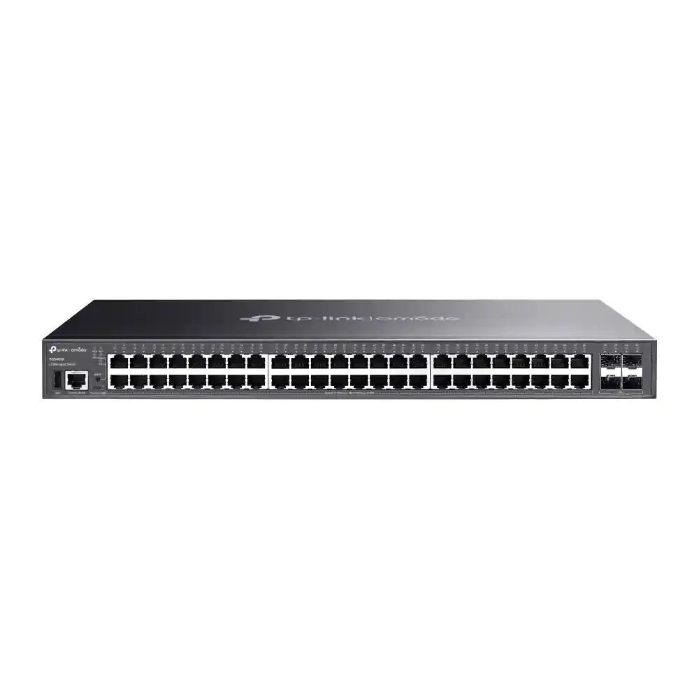 Omada 48-Port Gigabit Stackable Lite L3 Managed Switch with 4× 10G Slots SG5452X