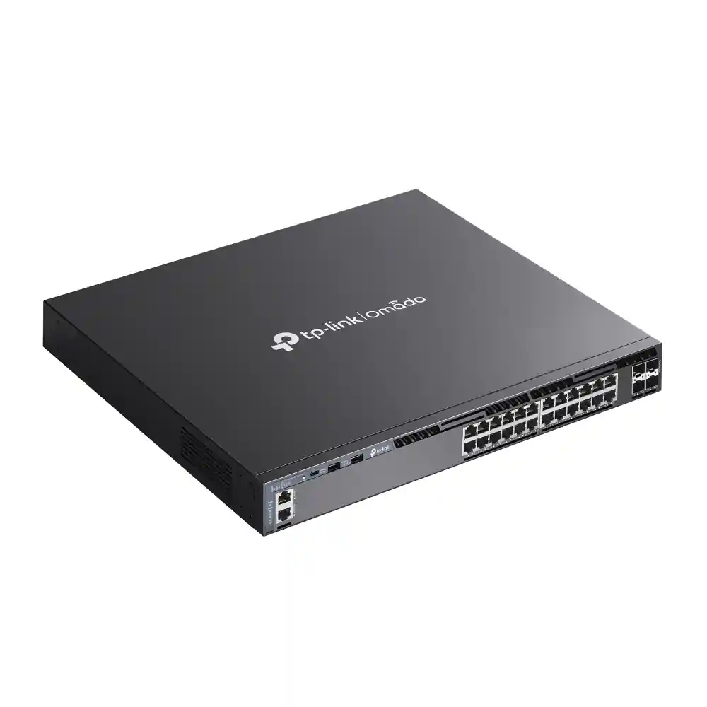 Omada 24-Port Gigabit Stackable L3 Managed Switch with 4 10G Slots SG6428X