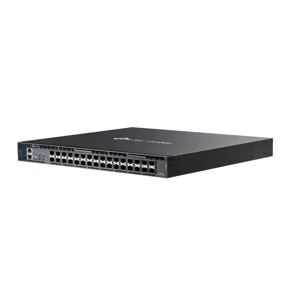 Omada 26-Port 10G Stackable L3 Managed Aggregation Switch with 6 25G Slots SX6632YF