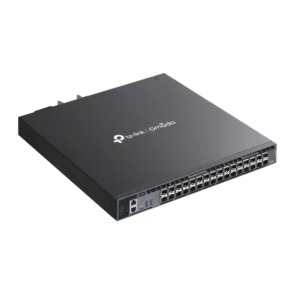 Omada 26-Port 10G Stackable L3 Managed Aggregation Switch with 6 25G Slots SX6632YF