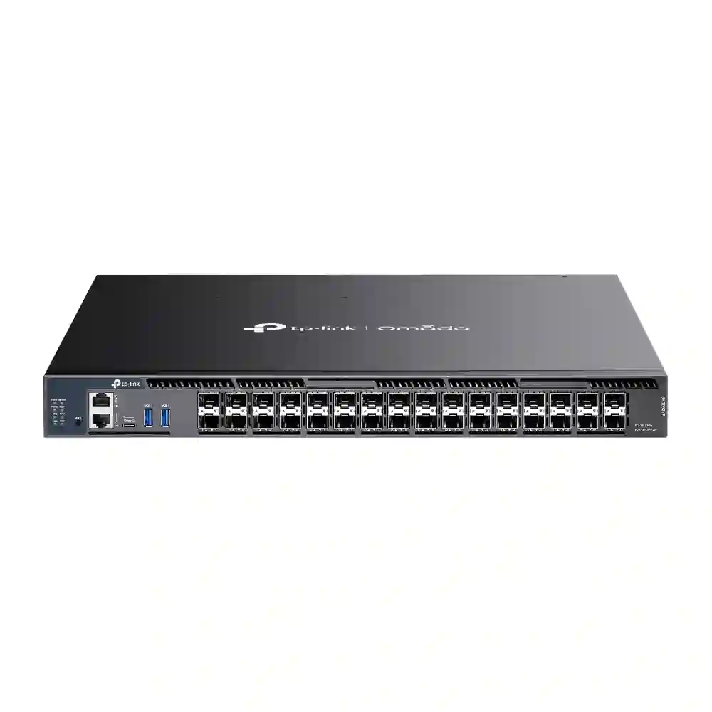 Omada 26-Port 10G Stackable L3 Managed Aggregation Switch with 6 25G Slots SX6632YF