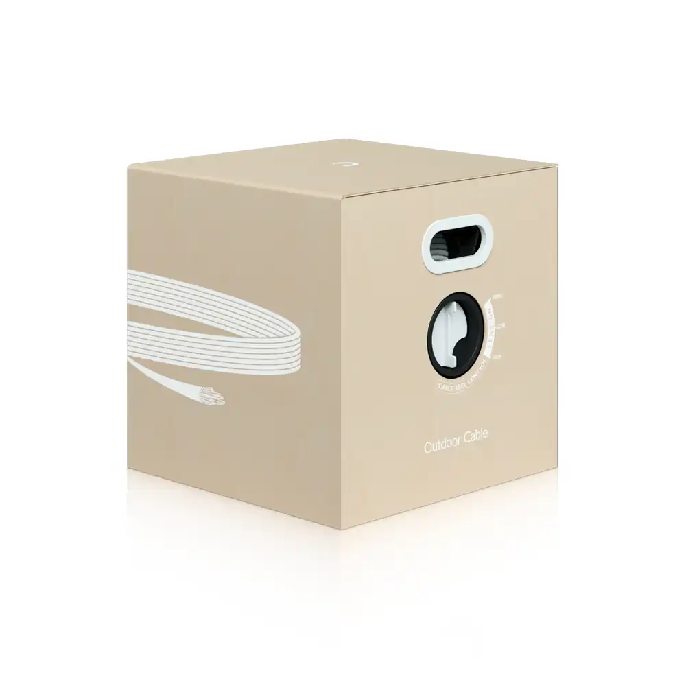 UniFi Indoor Cable Cat6A CMP UACC-Cable-C5e-Outdoor-Pro-305M-W