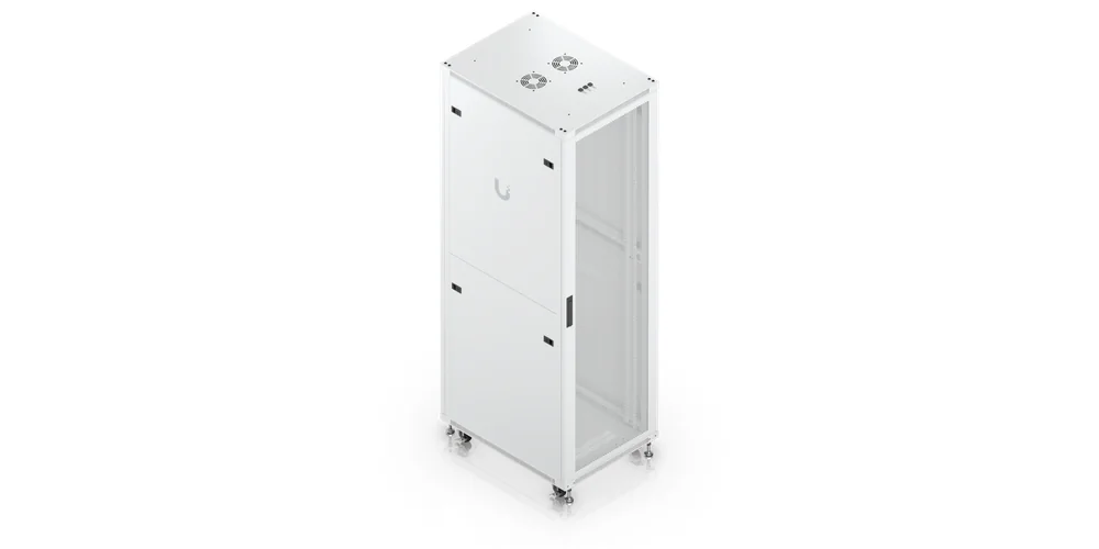 42U Rack Cabinet, 800 mm, Glass Door UACC-Rack-42U-800-P