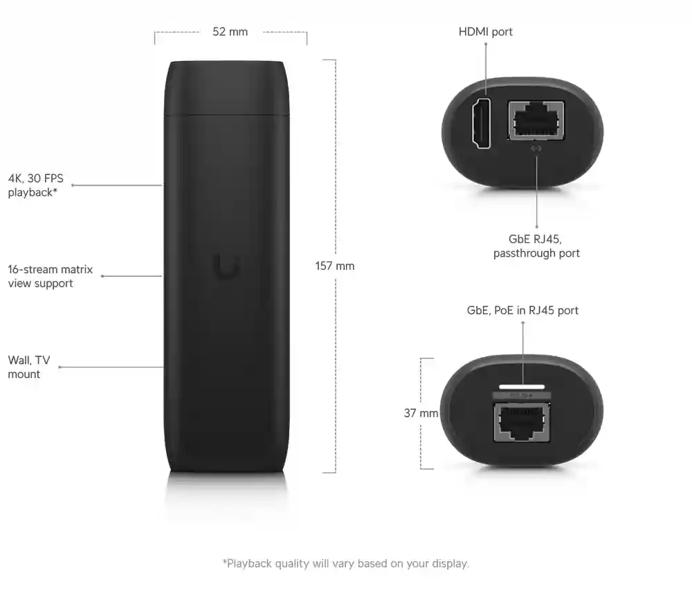 Ubiquiti UniFi Protect Viewport UP-Viewport Ubiquiti UniFi Protect Viewport UP-Viewport