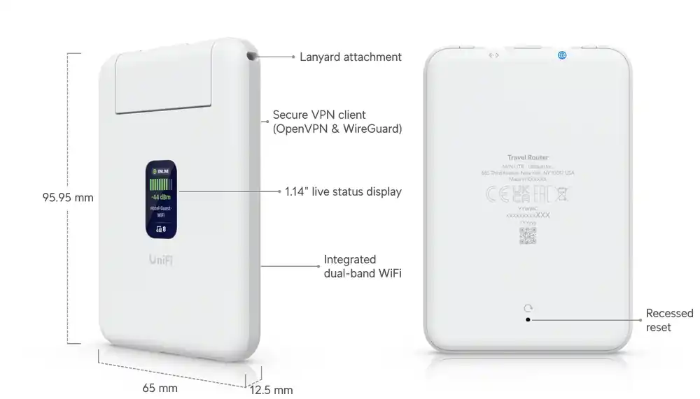 Ubiquiti UniFi UniFi Travel Router UTR