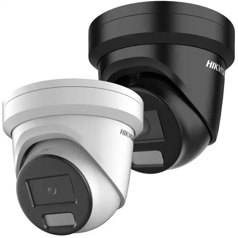 4 MP Smart Hybrid Light with ColorVu Fixed Turret Network Camera