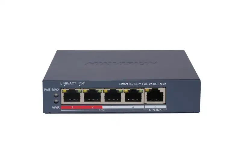 4 Port Fast Ethernet Smart POE Switch