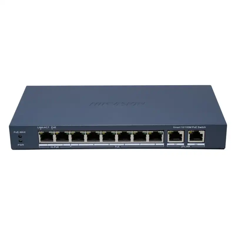 8 Port Fast Ethernet Smart POE Switch