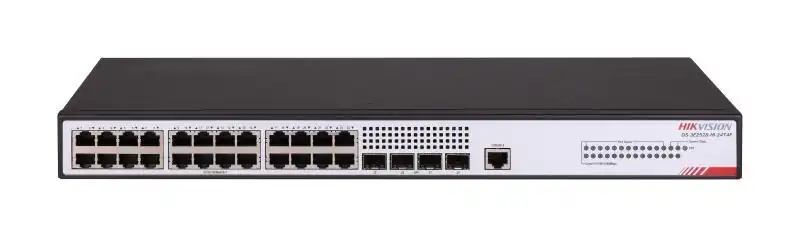 24 GE RJ45, 4 GE SFP, Smart L2+ Switch