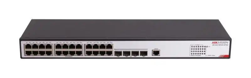 24 GE RJ45, 4 10G SFP, Smart L2+ Switch