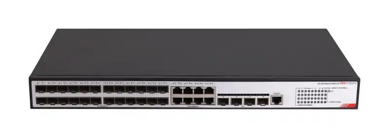24 GE SFP, 8 GE RJ45, 4 10G SFP, Smart L2+ Switch