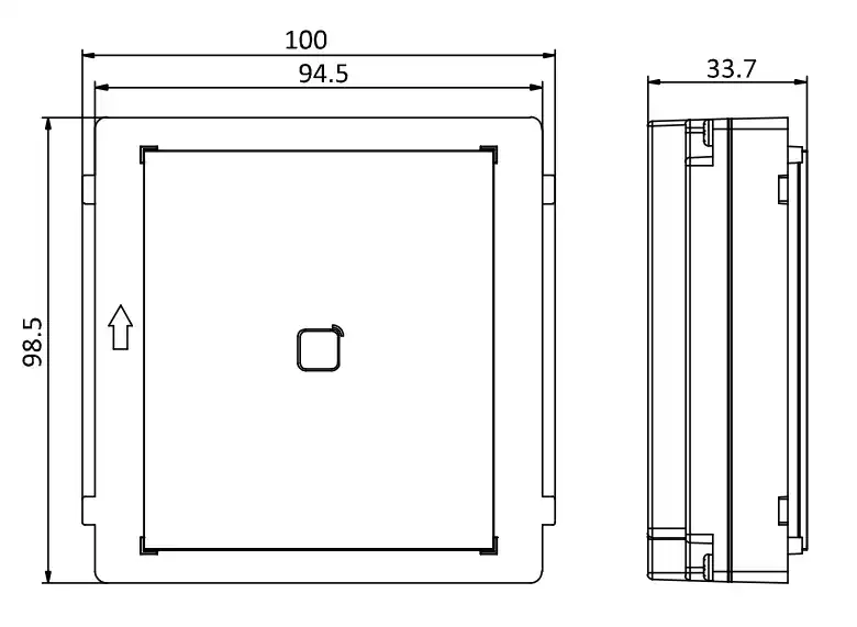 Hikvision DS-KD-M KD8 Series Pro Modular Door Station DS-KD-M