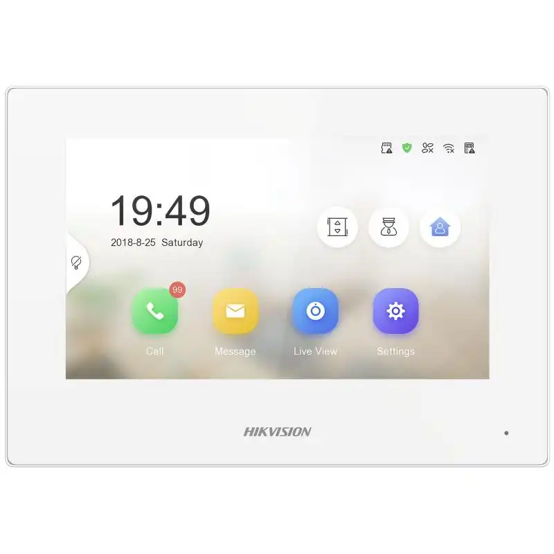 7 inch touch IP indoor station