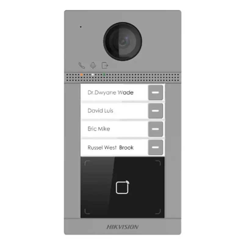 4 Buttons Metal Villa Door Station